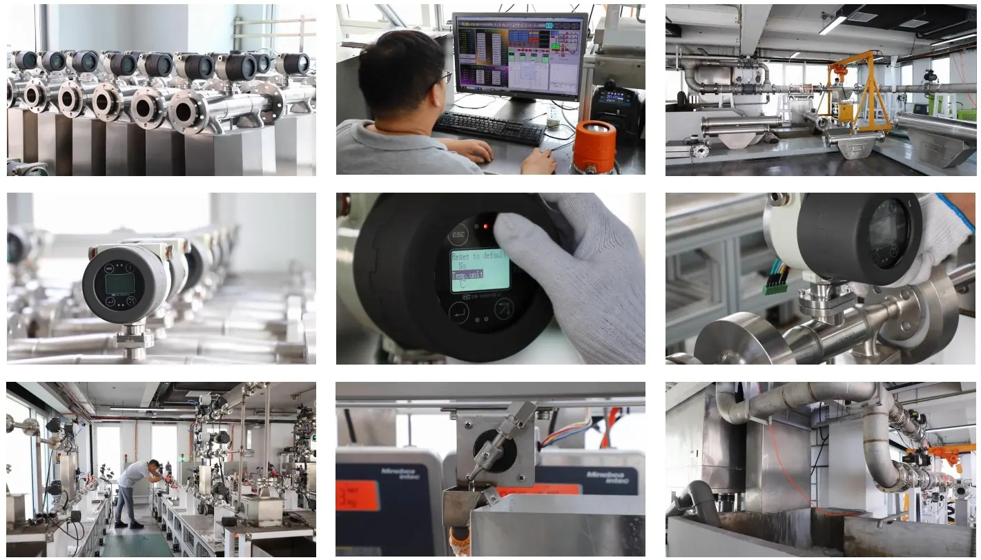 kilang meter aliran jisim coriolis