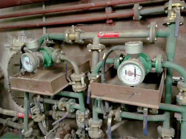 Meter aliran gear bujur untuk pengukuran aliran minyak pengubah