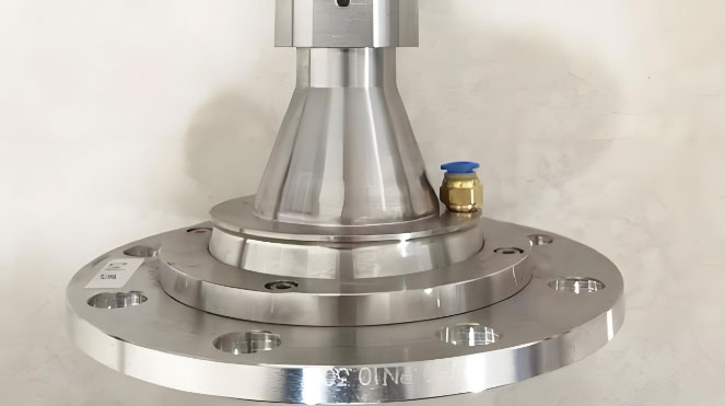 bebibir gimbal pemancar aras cip kayu wood chip level transmitter gimbal flange