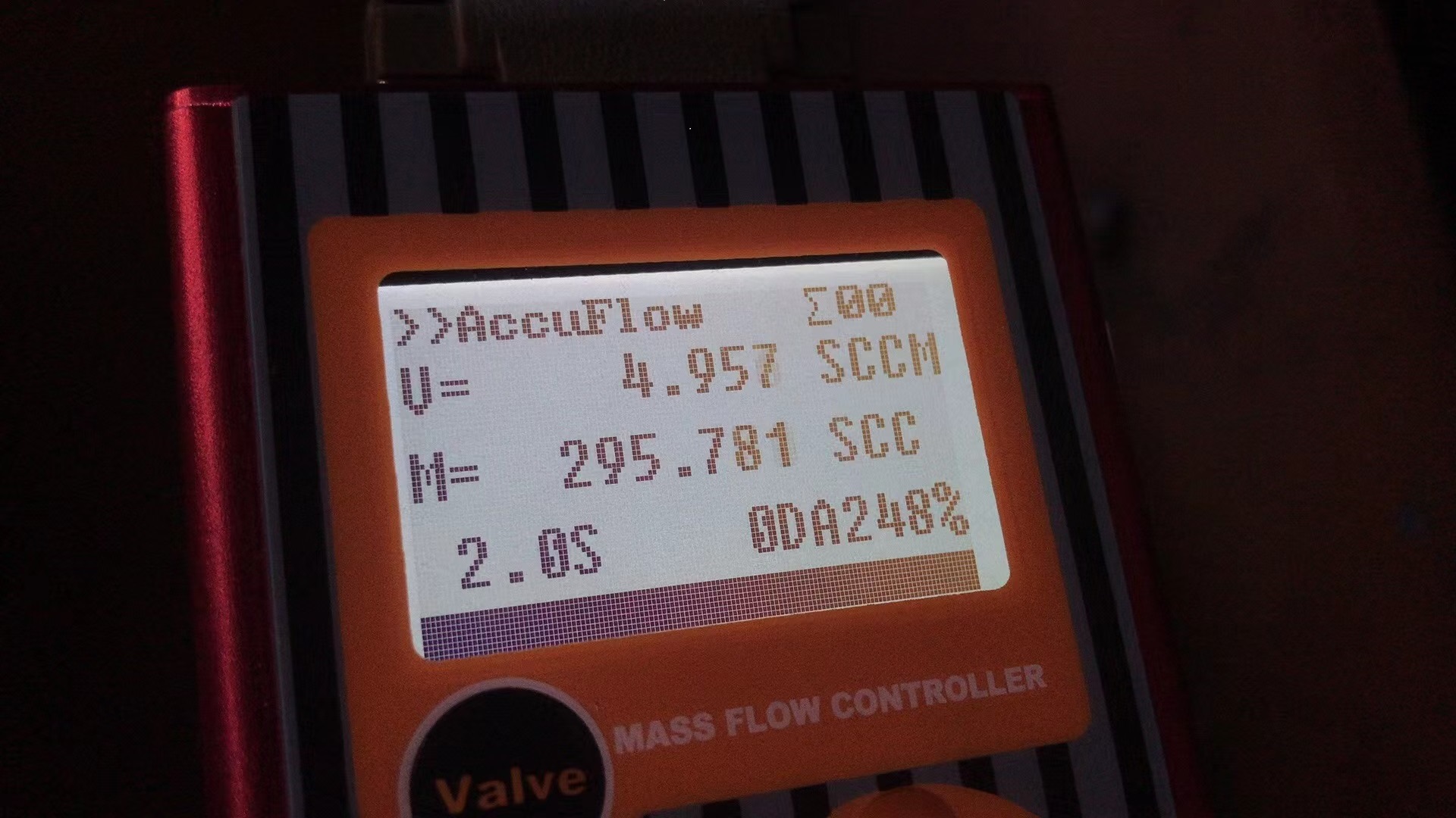 Pengukur aliran SCCM Pengukur aliran SCCM
