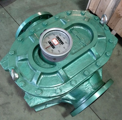 Meter PD Minyak & Bahan Api Mekanikal 12 inci 12-inch mechanical oil and fuel positive displacement flow meter