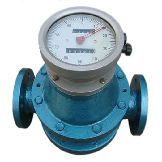 mechancial diesel fuel flow meter