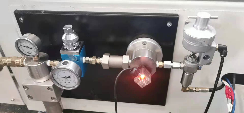 Pengukuran gris kelikatan tinggi aliran rendah Low flow high viscosity grease measurement