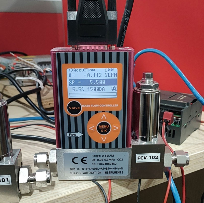 meter aliran gas mikro